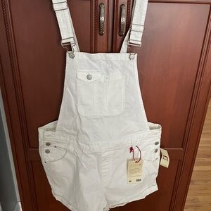 LEI White Overalls